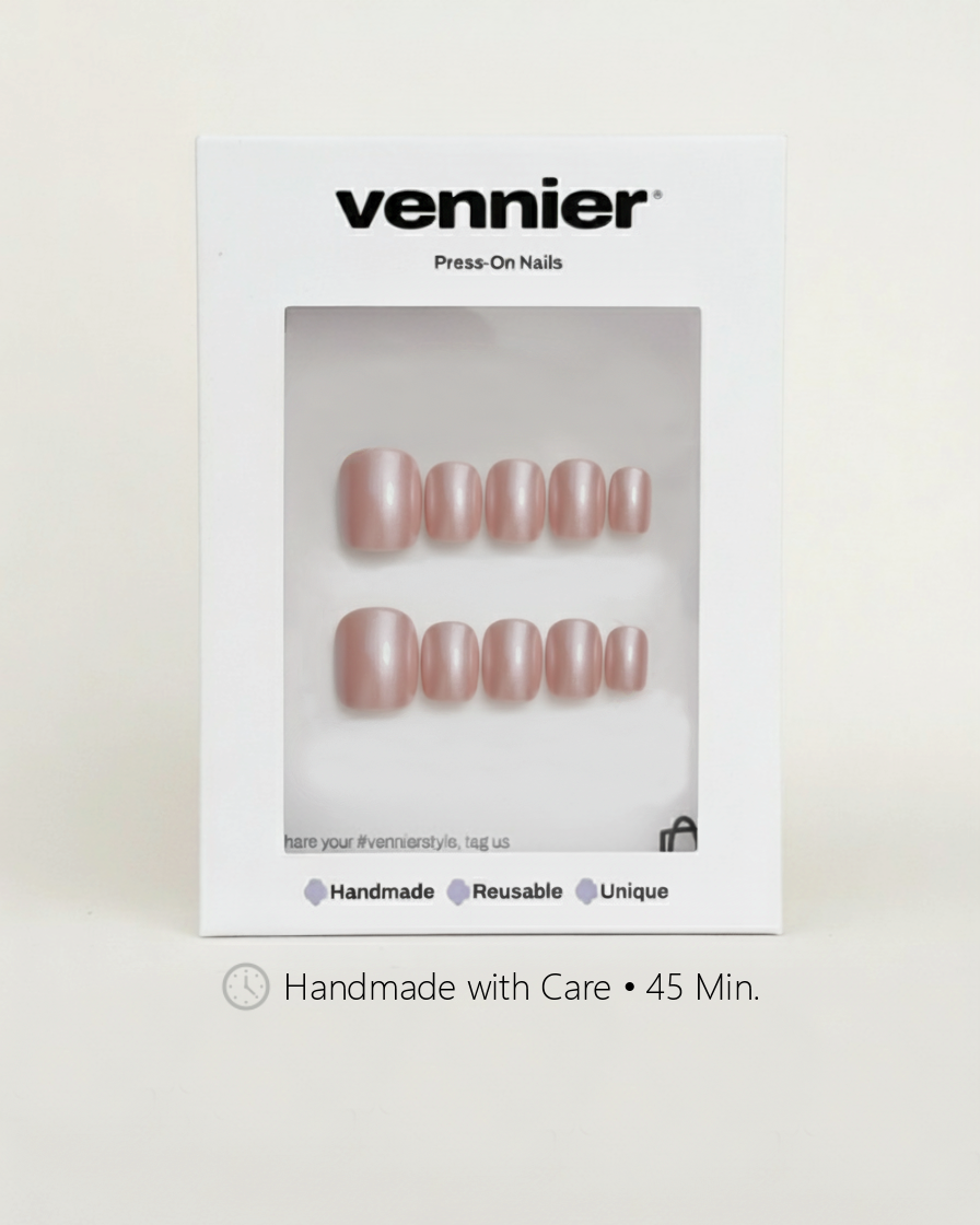 Pearl Sheen Press Ons