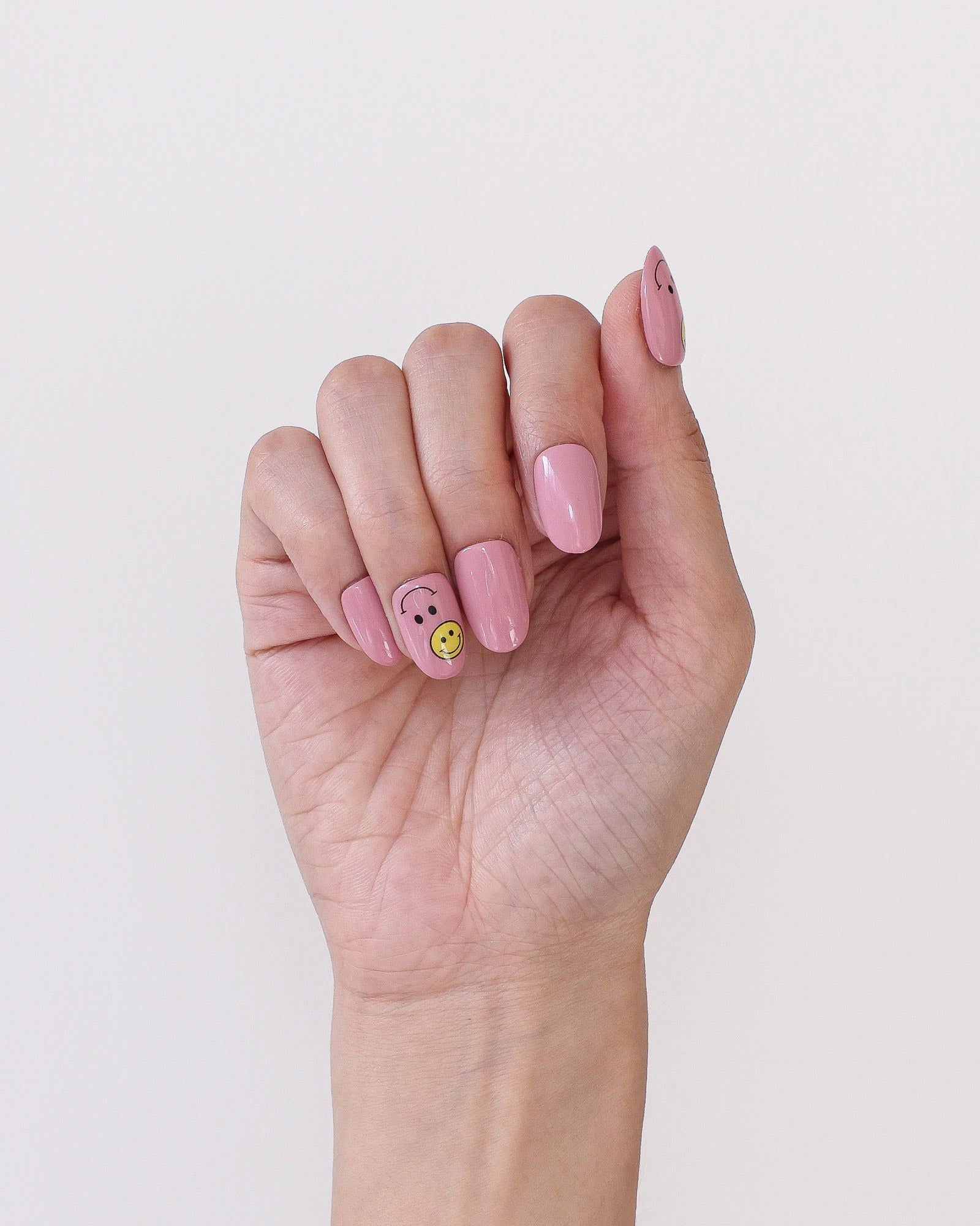Happy Vibes Press On Nails - Vennier - 