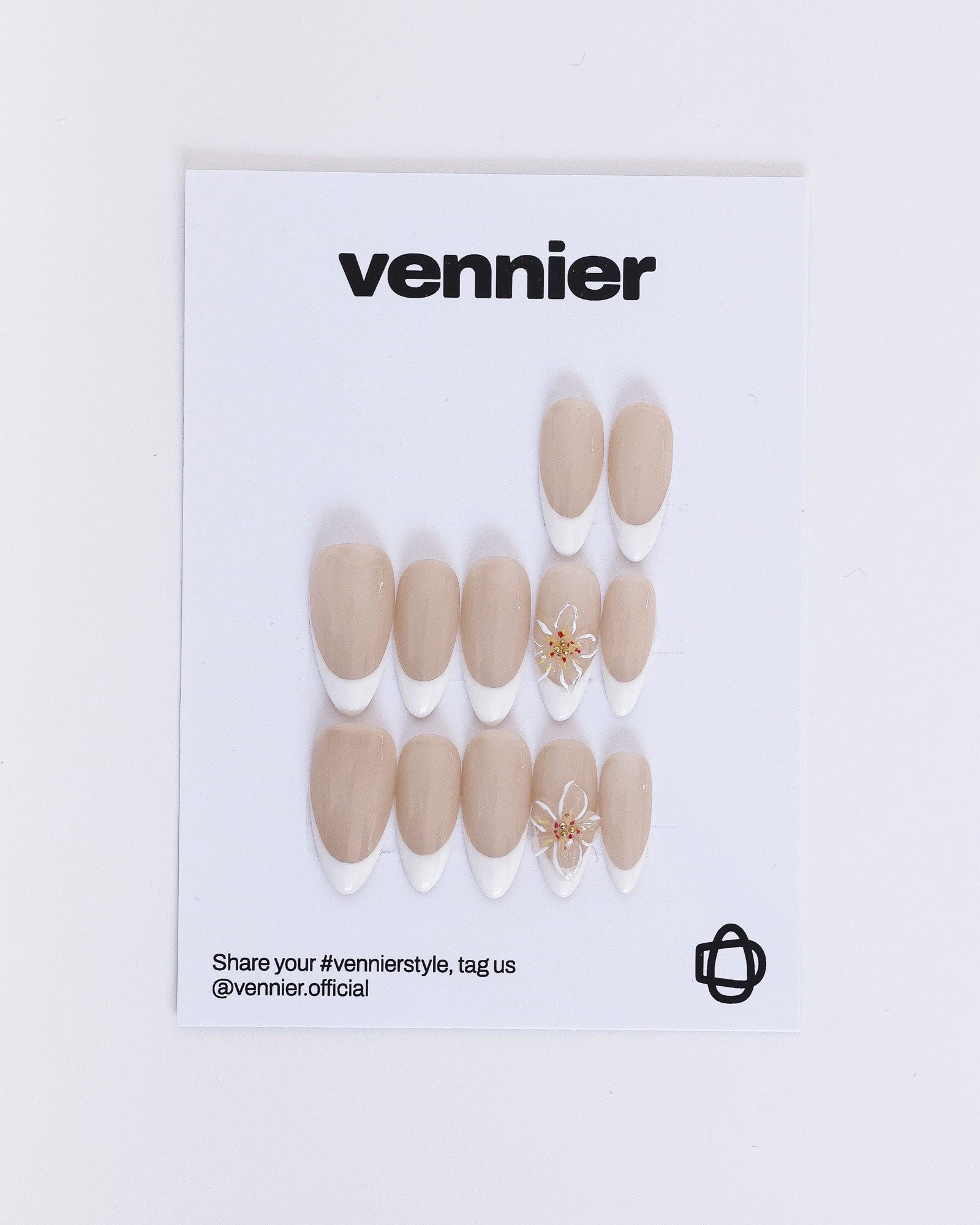 Orchid Grace Press On Nails - Vennier - 