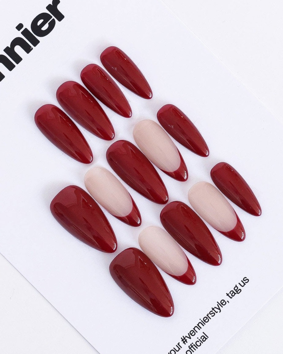 Scarlet Kiss Press Ons