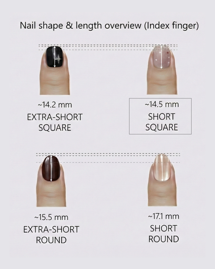 Stellar Nightfall Press Ons