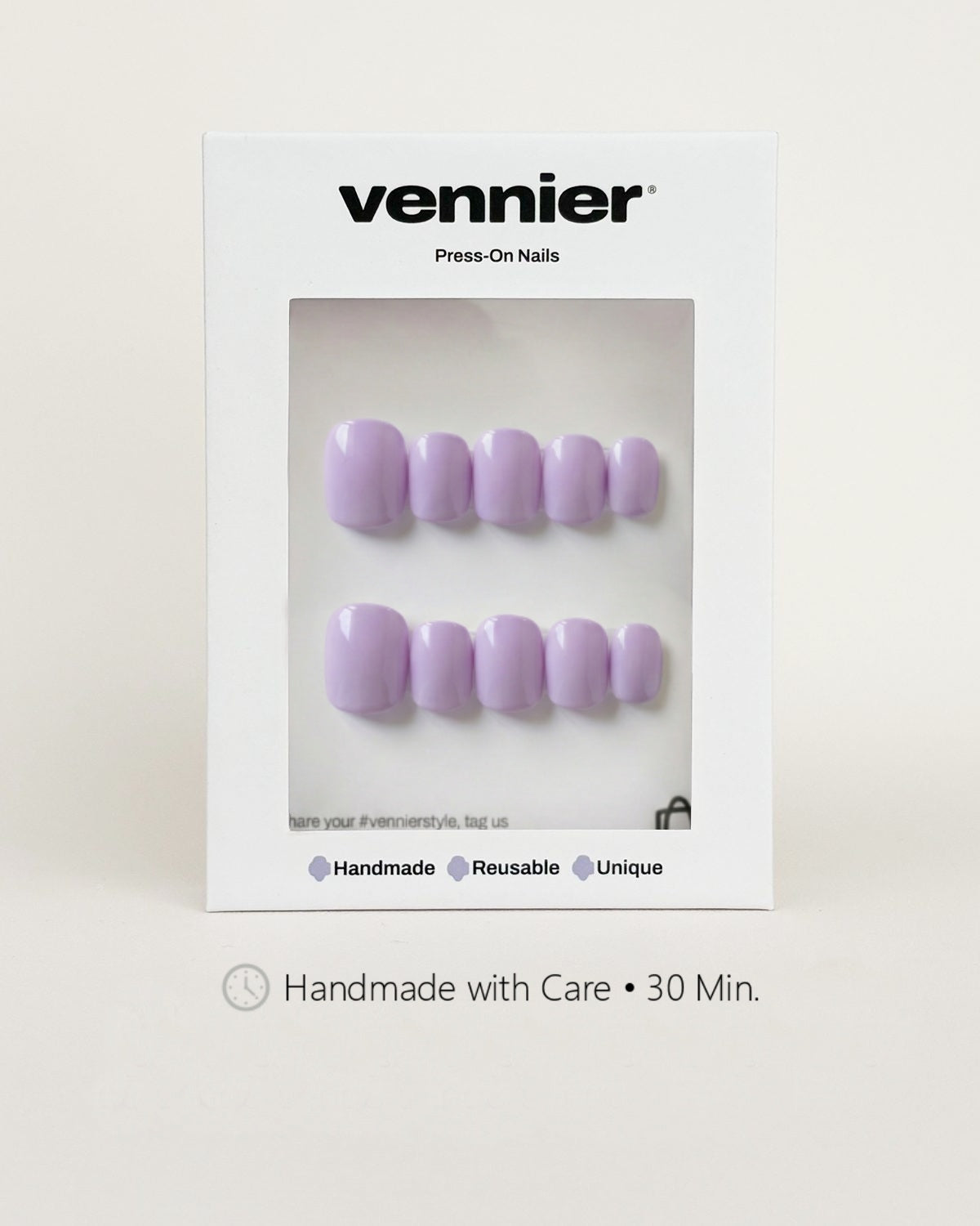 Lavender Milk Press Ons