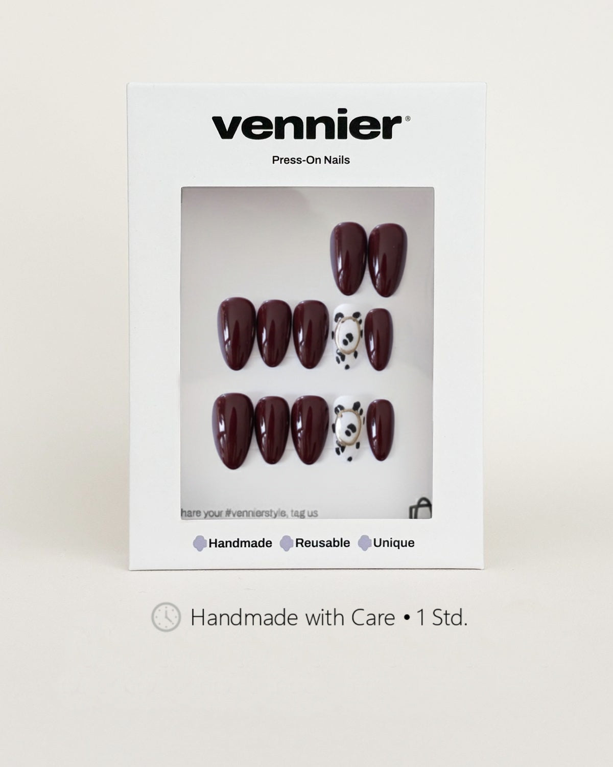 Leopard Brownie Press Ons