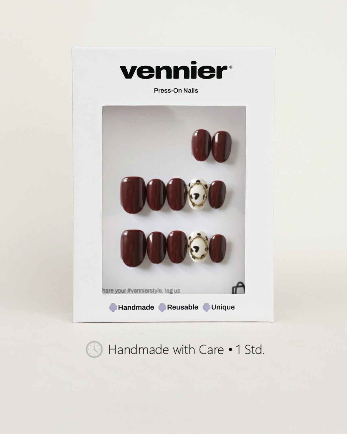 Leopard Brownie Press Ons