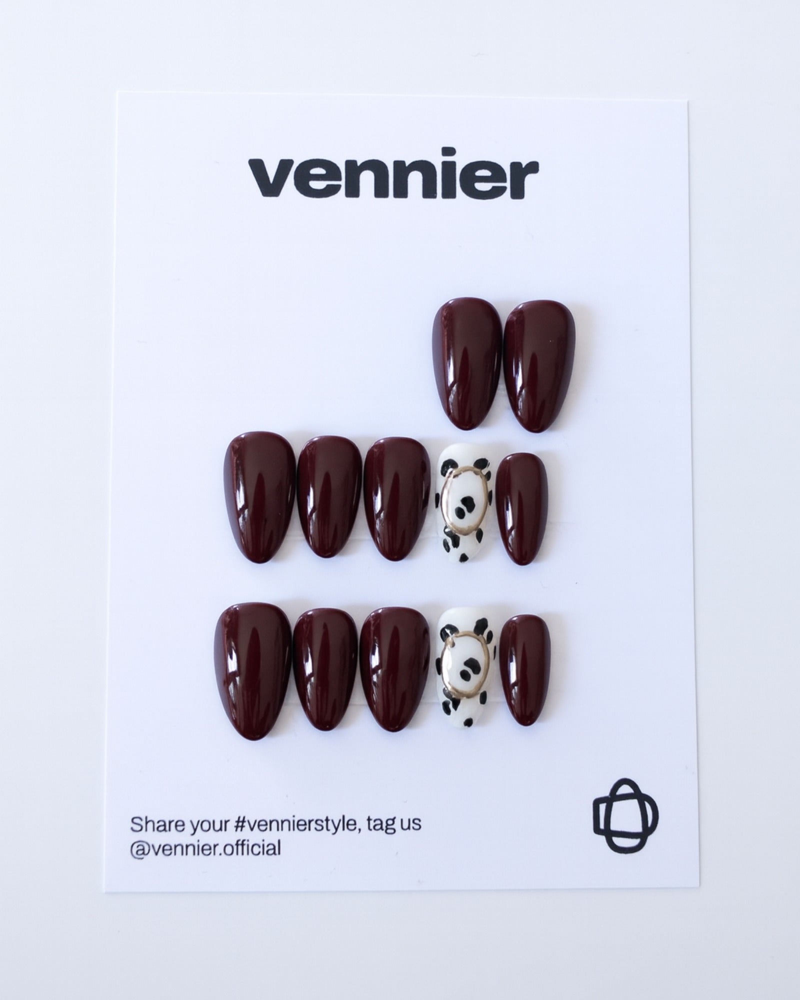 Leopard Brownie Press Ons