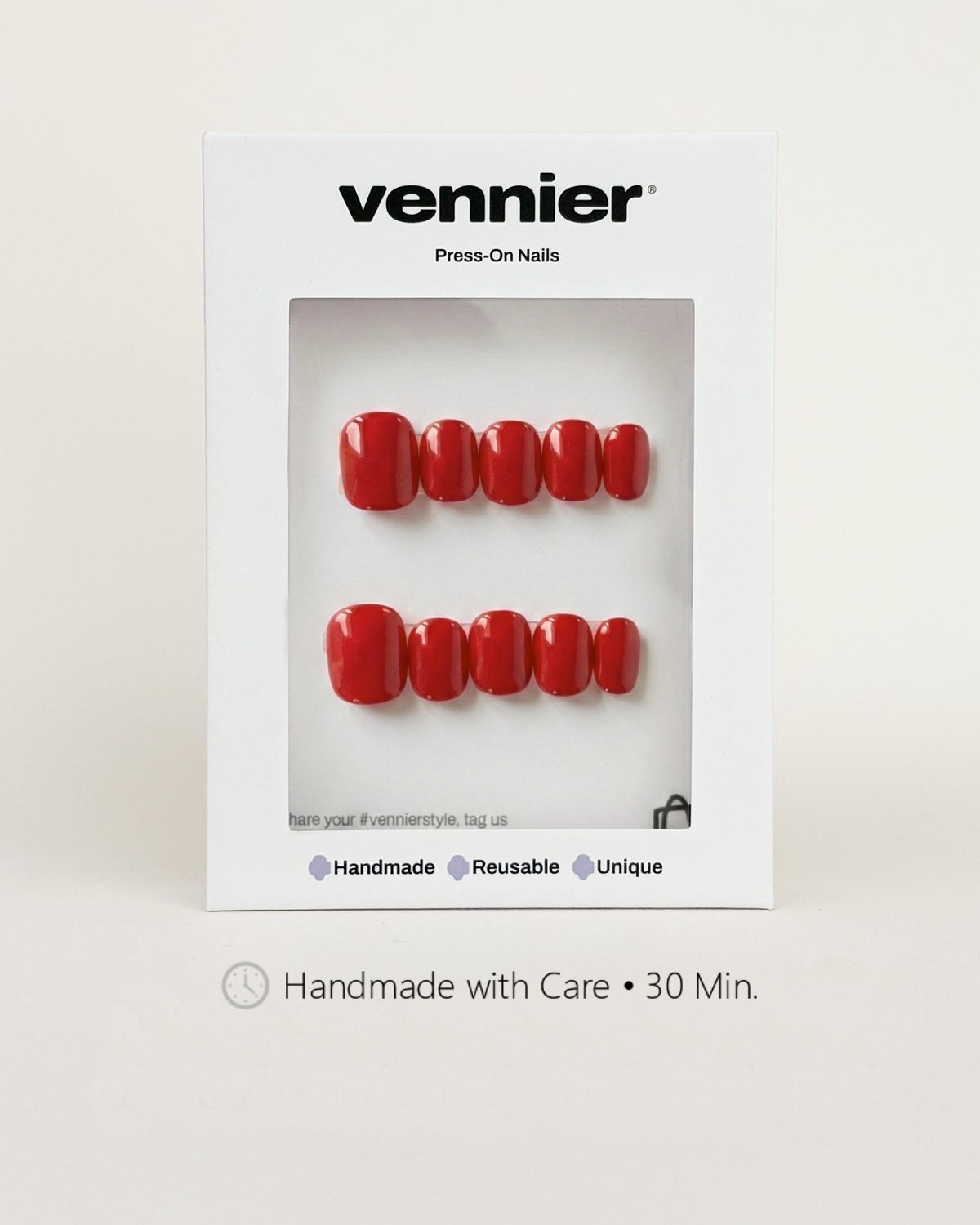 Tomato Red Press Ons